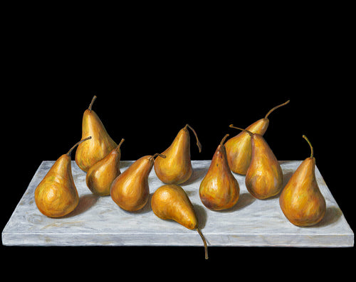 Still Life with Bosc Pears
