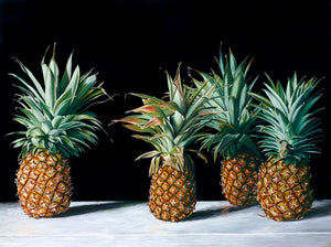 Still Life with Pineapples Print